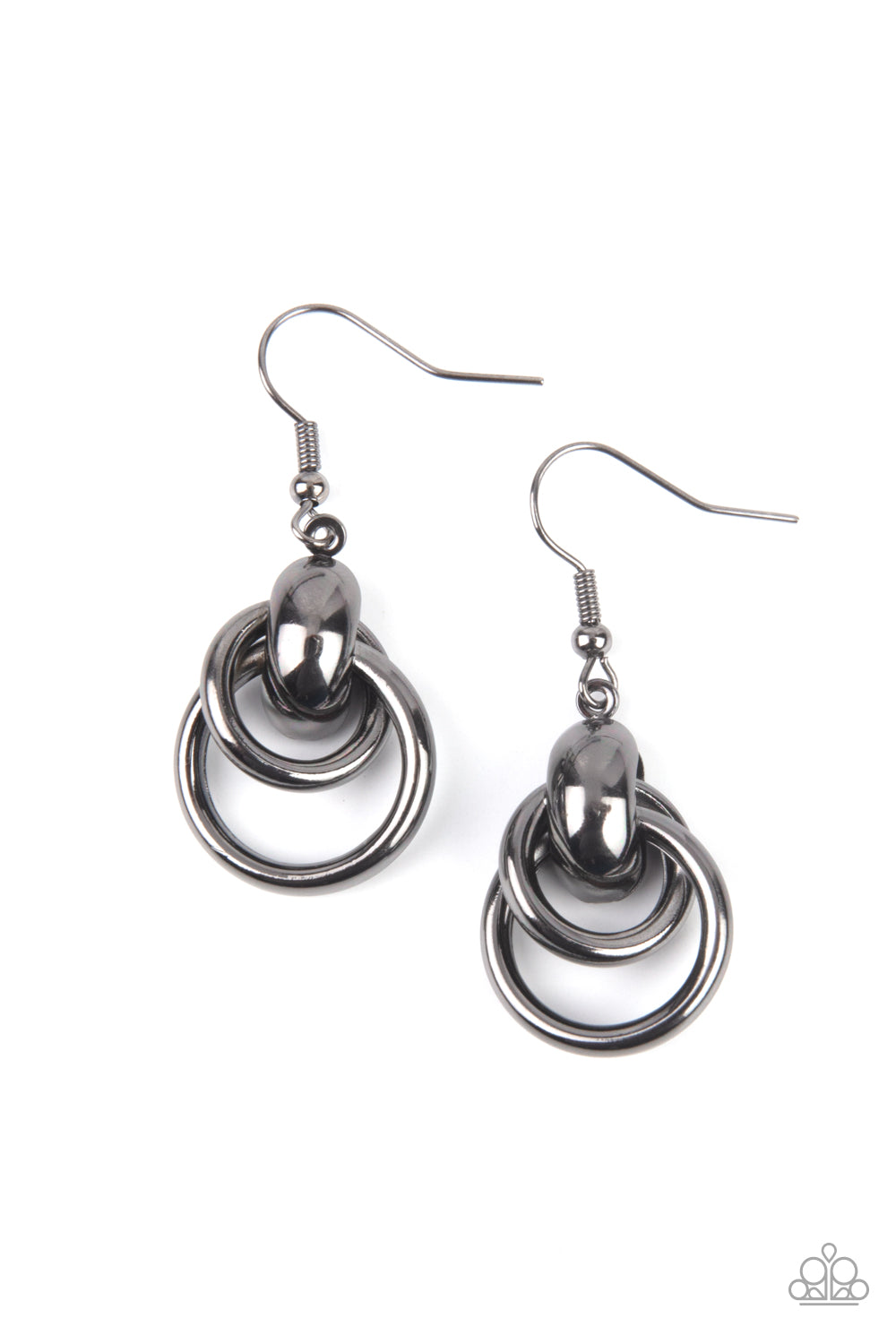 Running In Circles - Black Paparazzi Accessories