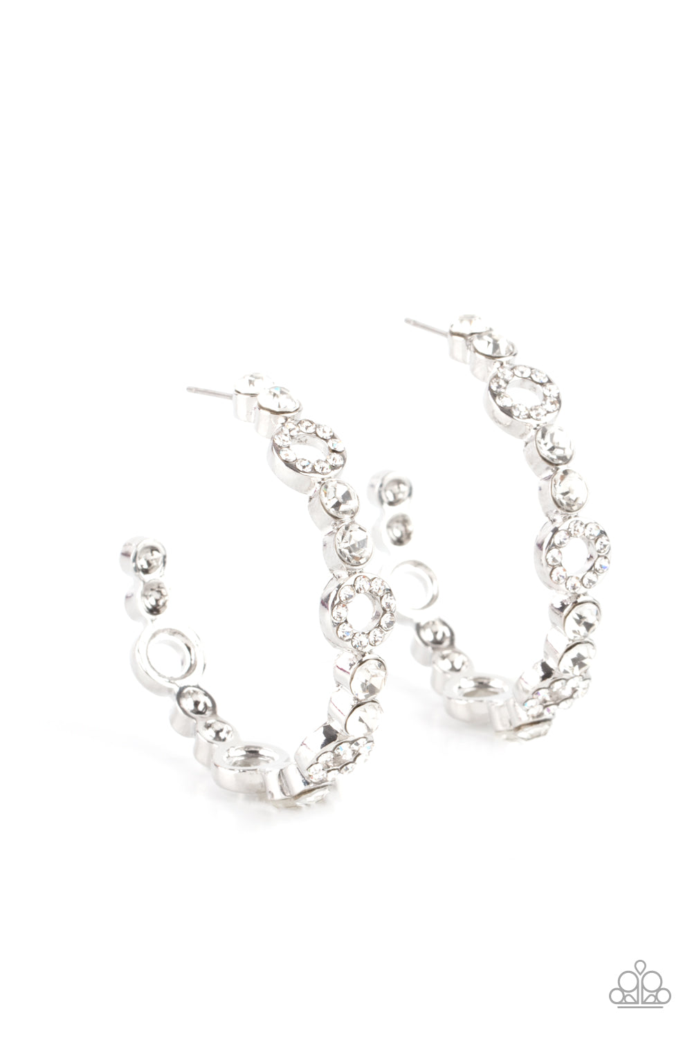 Swoon-Worthy Sparkle - White Paparazzi Accessories