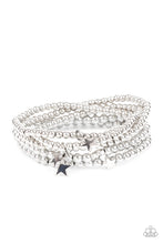 Load image into Gallery viewer, American All-Star - Silver Paparazzi Accessories
