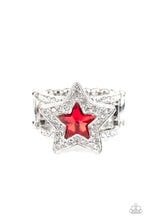 Load image into Gallery viewer, One Nation Under Sparkle - Red Paparazzi Accessories
