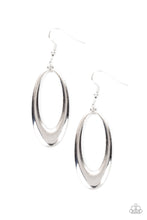 Load image into Gallery viewer, OVAL The Hill - Silver Paparazzi Accessories
