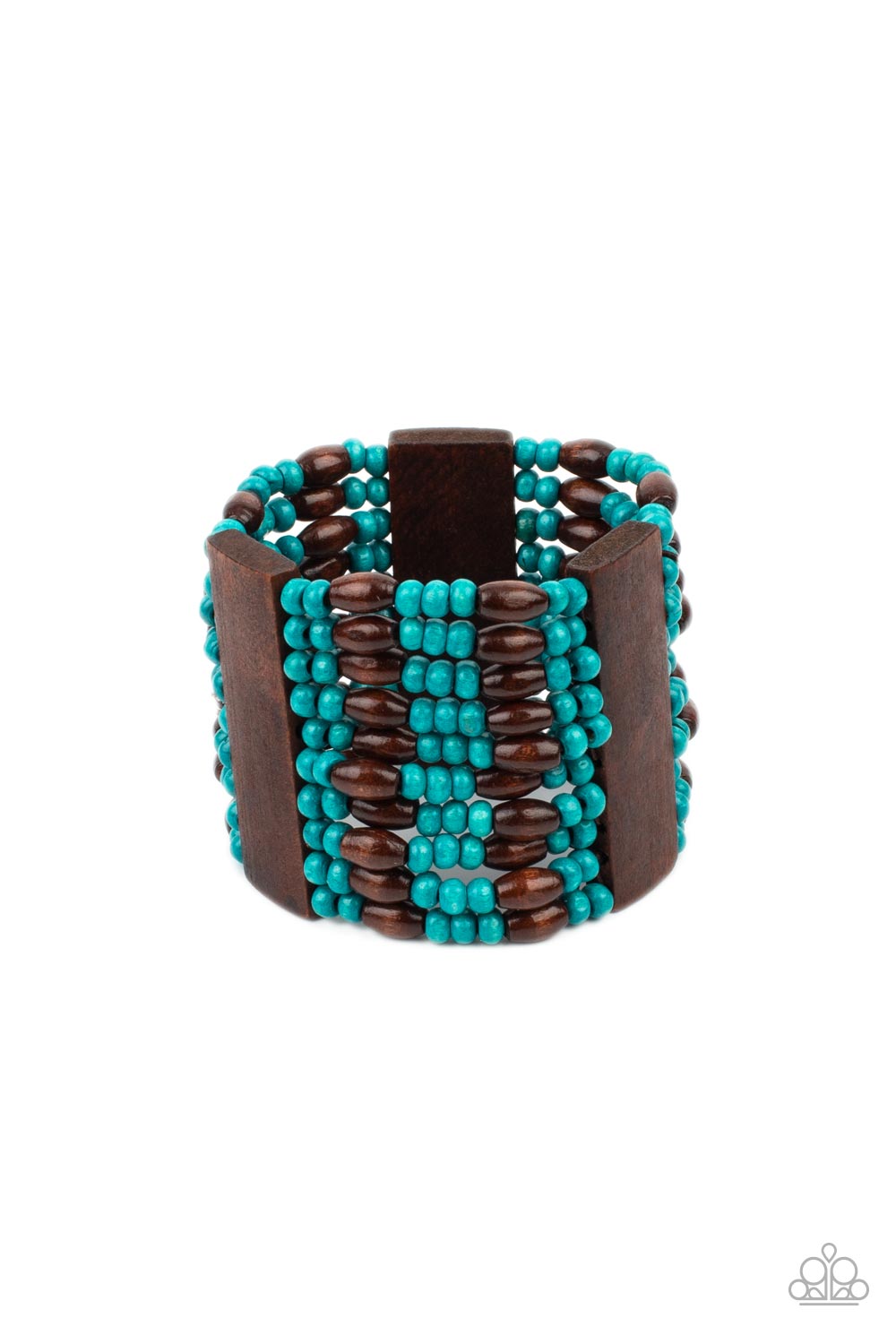 Tropical Takeover - Blue Paparazzi Accessories