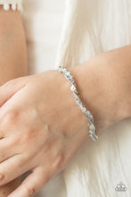 Load image into Gallery viewer, Twisted Twinkle - White Paparazzi Accessories
