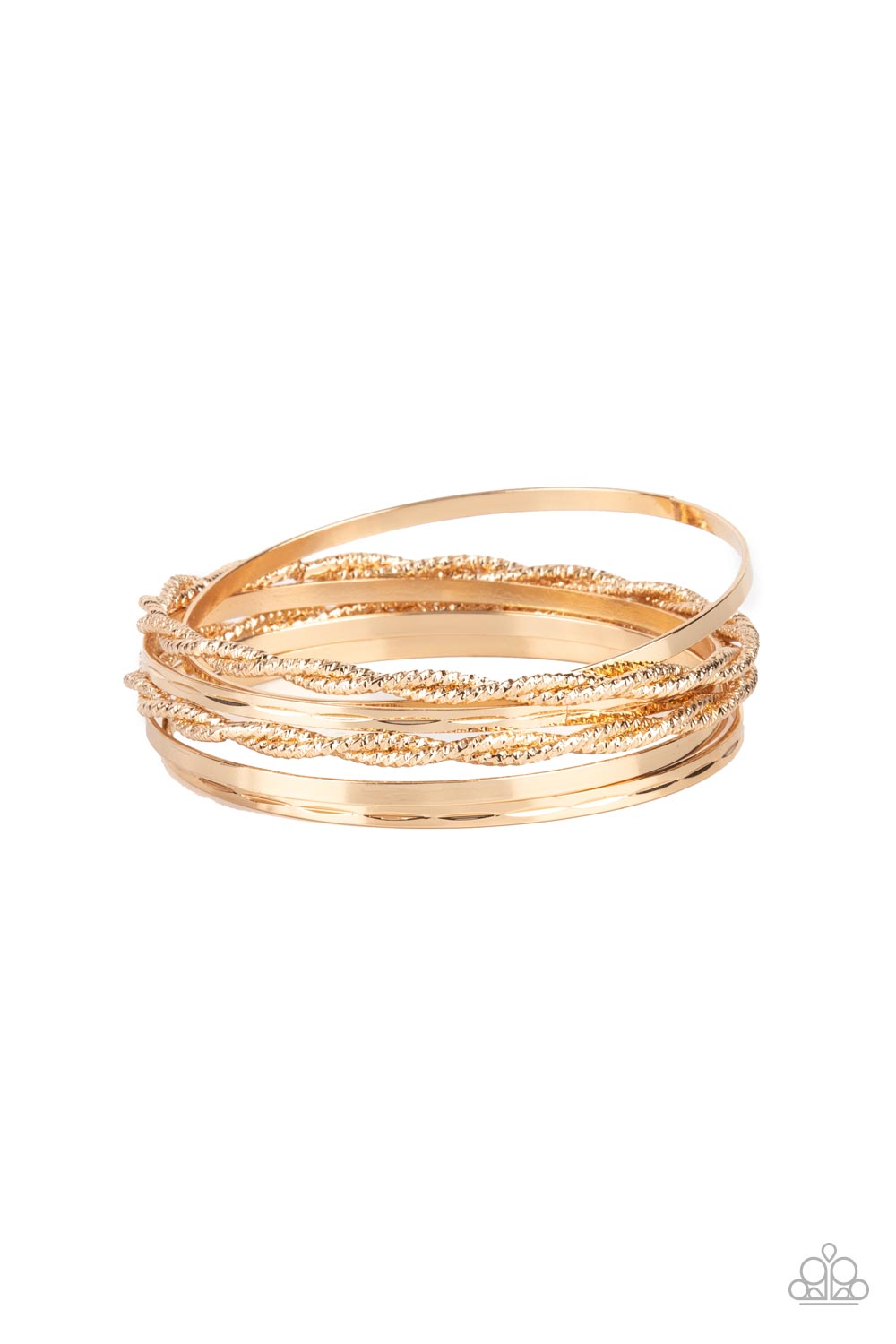 Sensational Shimmer - Gold Paparazzi Accessories