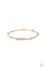 Load image into Gallery viewer, Upgraded Glamour - Gold Paparazzi Accessories
