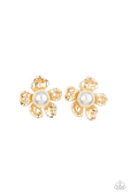 Load image into Gallery viewer, Apple Blossom Pearls - Gold Paparazzi Accessories
