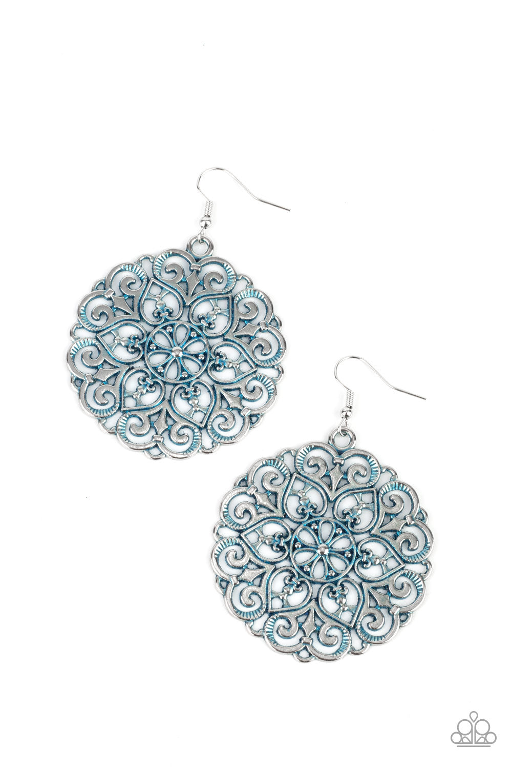 MANDALA Effect - Blue Paparazzi Accessories