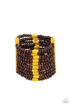 Load image into Gallery viewer, Tropical Trendsetter - Yellow Paparazzi Accessories
