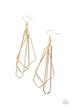 Load image into Gallery viewer, Shape Shifting Shimmer - Gold Paparazzi Accessories
