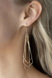 Shape Shifting Shimmer - Gold Paparazzi Accessories