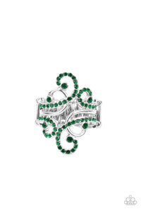 Billowing Beauty - Green Paparazzi Accessories