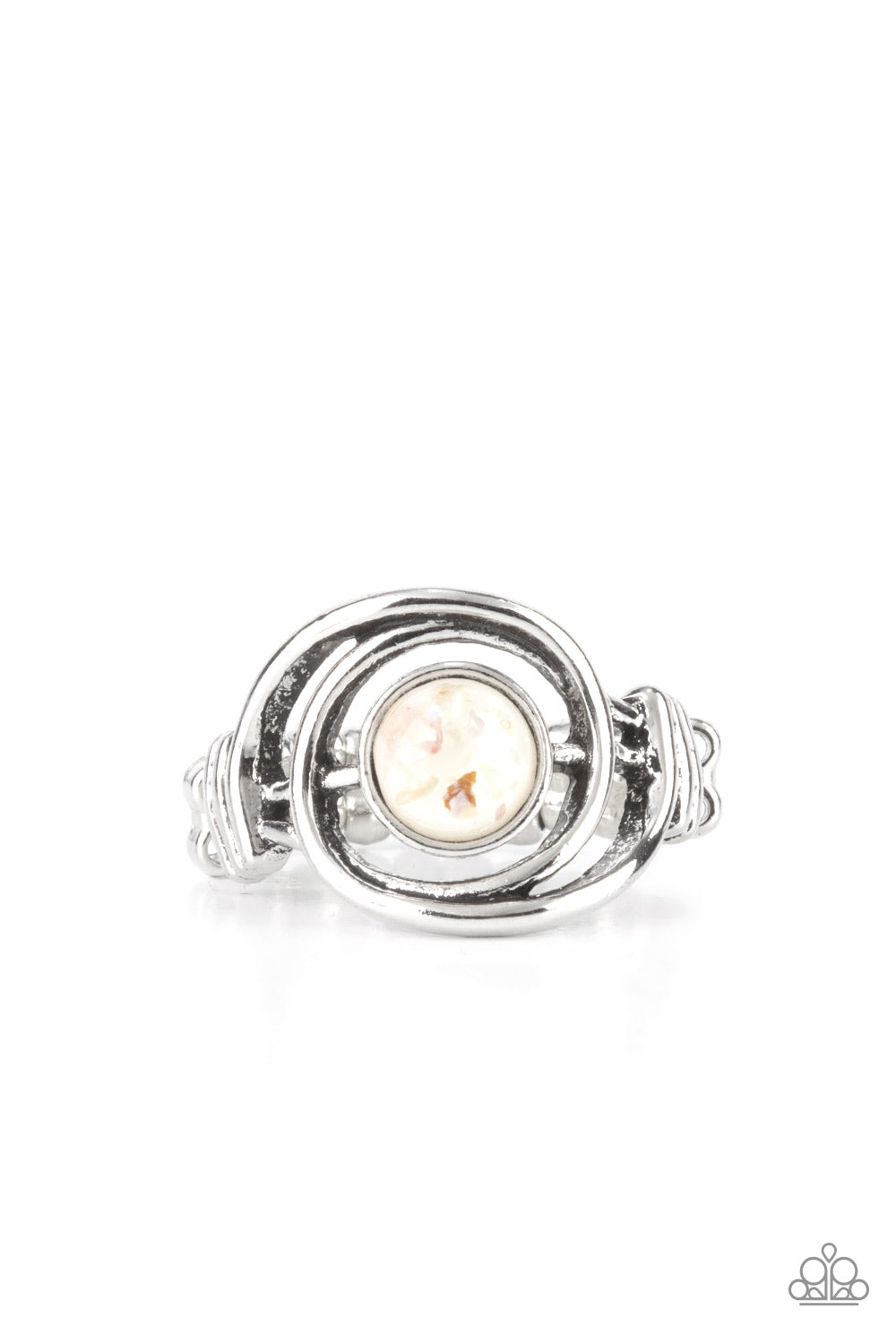 Celestial Karma - White Paparazzi Accessories
