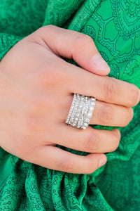 Exclusive Elegance - White Paparazzi Accessories