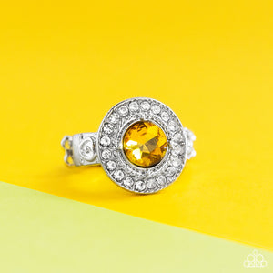 Targeted Timelessness - Yellow Paparazzi Accessories