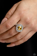 Load image into Gallery viewer, Targeted Timelessness - Yellow Paparazzi Accessories

