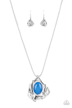 Load image into Gallery viewer, Amazon Amulet - Blue Paparazzi Accessories
