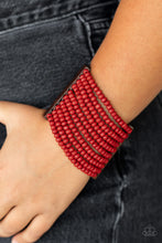 Load image into Gallery viewer, Waikiki Wonderland - Red Paparazzi Accessories

