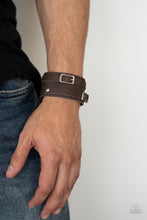 Load image into Gallery viewer, Bronco Bustin Buckles - Brown Paparazzi Accessories
