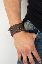 Load image into Gallery viewer, Bronco Bustin Buckles - Brass Paparazzi Accessories
