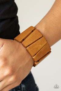 Barbados Backdrop - Brown Paparazzi Accessories