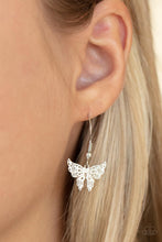 Load image into Gallery viewer, Bountiful Butterflies - White Paparazzi Accessories
