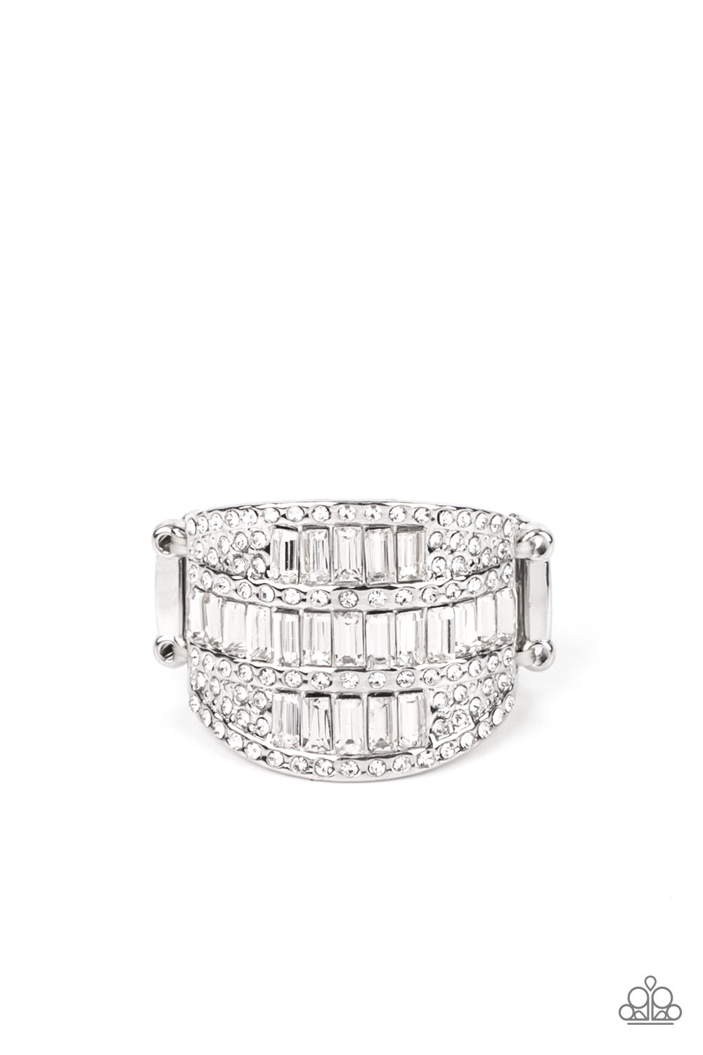 Red Carpet Redux - White Paparazzi Accessories