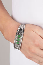 Load image into Gallery viewer, Flower Patch Picnic - Green Paparazzi Accessories
