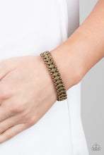 Load image into Gallery viewer, Abstract Advisory - Brass Paparazzi Accessories
