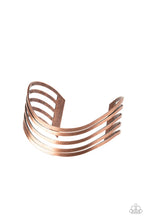 Load image into Gallery viewer, Tantalizingly Tiered - Copper Paparazzi Accessories
