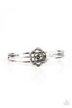 Load image into Gallery viewer, Rosy Repose - Silver Paparazzi Accessories
