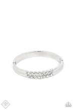 Load image into Gallery viewer, Doubled Down Dazzle - White Paparazzi Accessories
