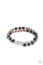Load image into Gallery viewer, Backcountry Beauty - Black Paparazzi Accessories
