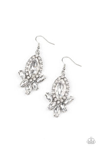 Serving Up Sparkle - White Paparazzi Accessories
