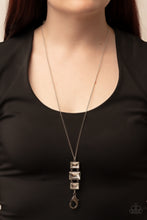 Load image into Gallery viewer, Uptown Totem - White Paparazzi Accessories
