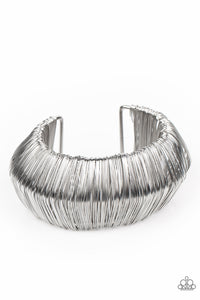 Wild About Wire - Silver Paparazzi Accessories