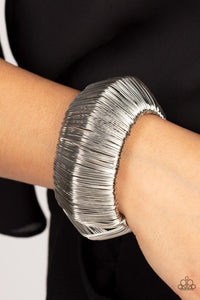 Wild About Wire - Silver Paparazzi Accessories