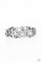 Load image into Gallery viewer, Paparazzi Accessories - Devoted to Drama - White

