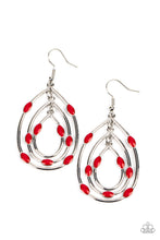 Load image into Gallery viewer, Rippling Rapport - Red Paparazzi Accessories
