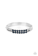 Load image into Gallery viewer, Doubled Down Dazzle - Blue Paparazzi Accessories
