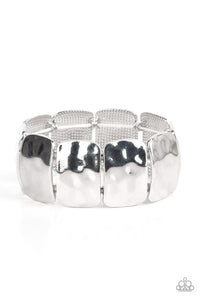 Molten Maverick - Silver Paparazzi Accessories