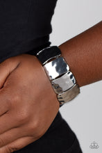 Load image into Gallery viewer, Molten Maverick - Silver Paparazzi Accessories
