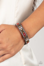 Load image into Gallery viewer, Textile Takeover - Red Paparazzi Accessories
