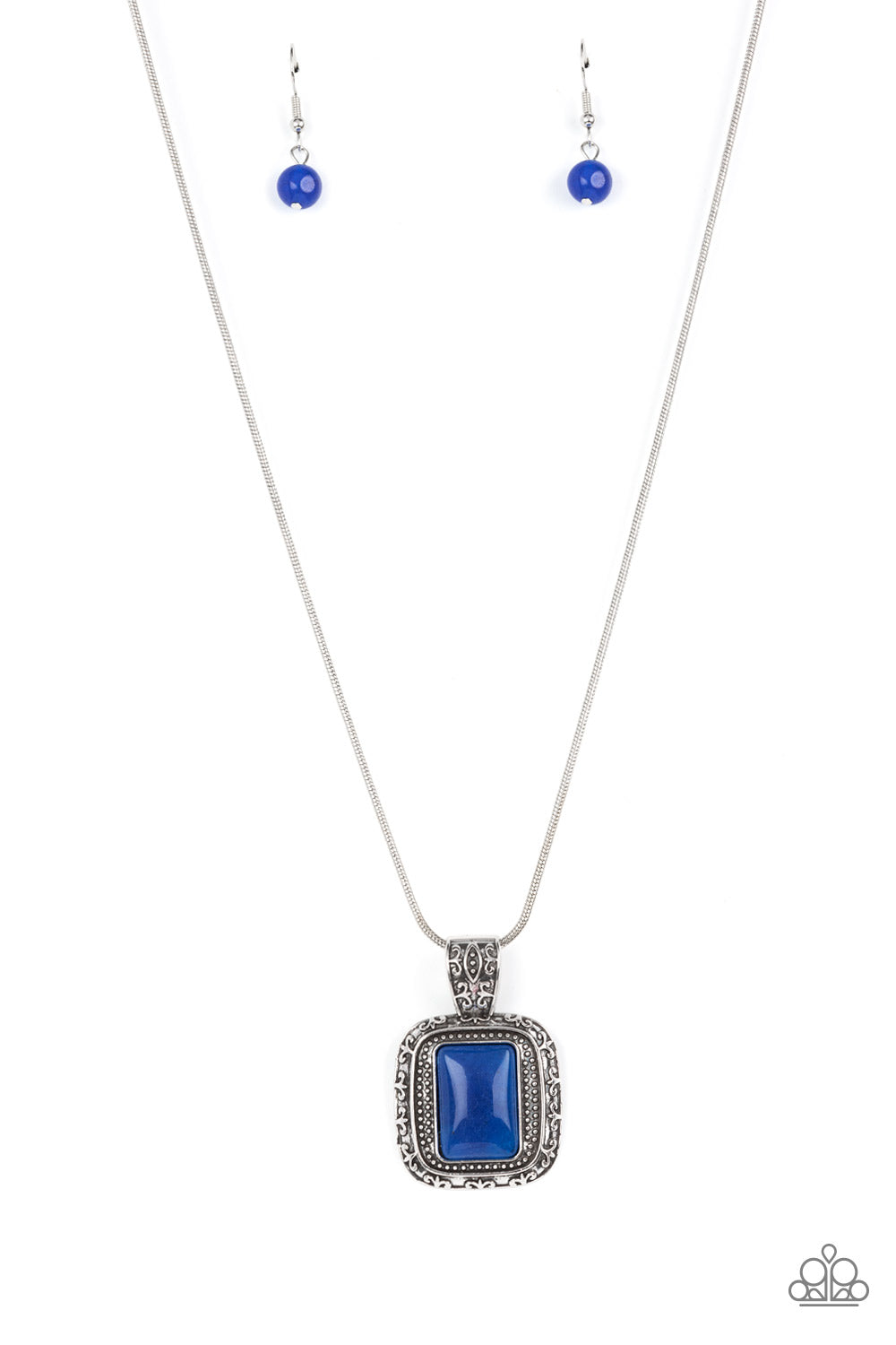 Right Hand TALISMAN - Blue Paparazzi Accessories