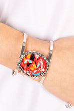 Load image into Gallery viewer, Tantalizingly Terrazzo - Red Paparazzi Accessories
