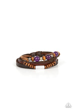 Load image into Gallery viewer, Public In-QUARRY - Purple Paparazzi Accessories
