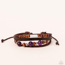 Load image into Gallery viewer, Public In-QUARRY - Purple Paparazzi Accessories
