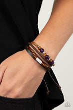 Load image into Gallery viewer, Public In-QUARRY - Purple Paparazzi Accessories
