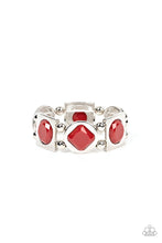 Load image into Gallery viewer, Asymmetrical A-Lister - Red Paparazzi Accessories
