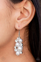 Load image into Gallery viewer, Fond of Baubles - White Paparazzi Accessories
