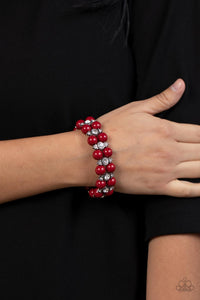 Starlight Reflection - Red Paparazzi Accessories